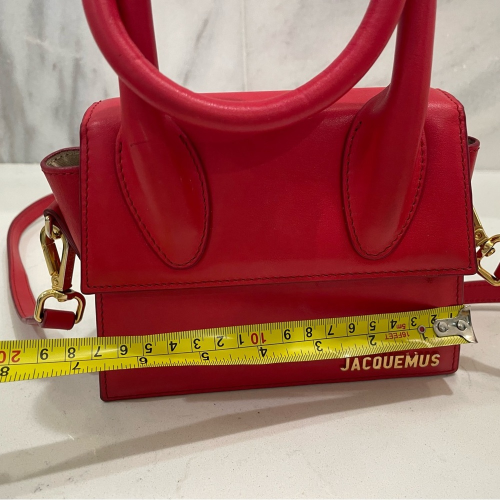 Jacquemus Bold Red Mini Bag - Picture 5 of 10